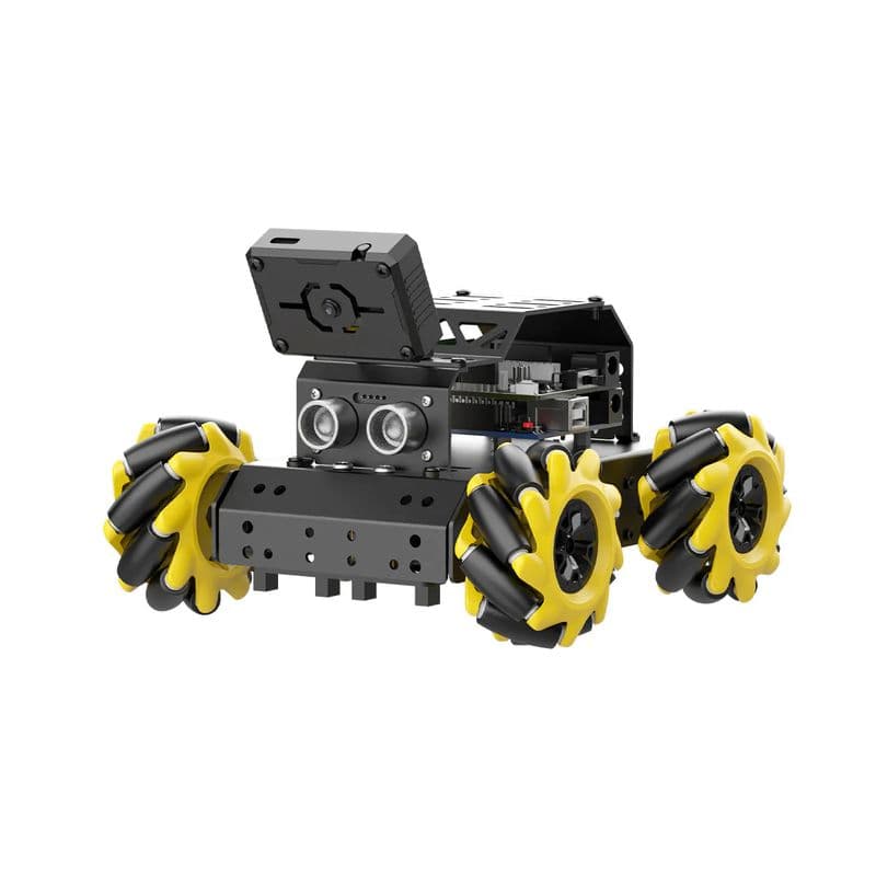 Hiwonder miniAuto AI Vision Robot Base on Arduino UNO R3 Controller with 360° Omnidirectional Mecanum Wheels - View 1