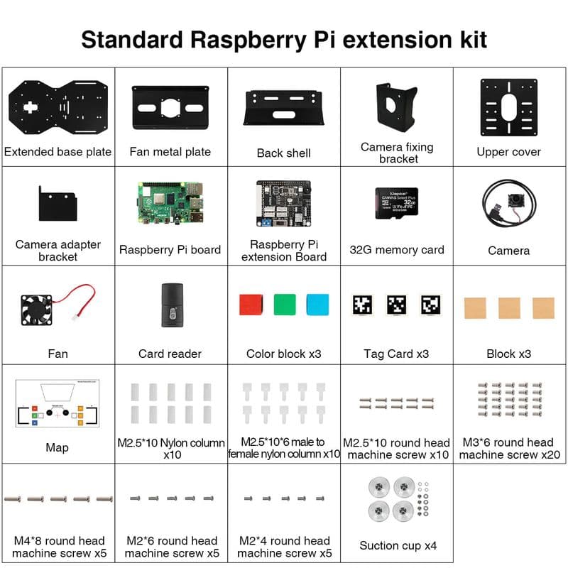 Raspberry Pi 4B Extension Kit for xArm Robotic Arm - View 3
