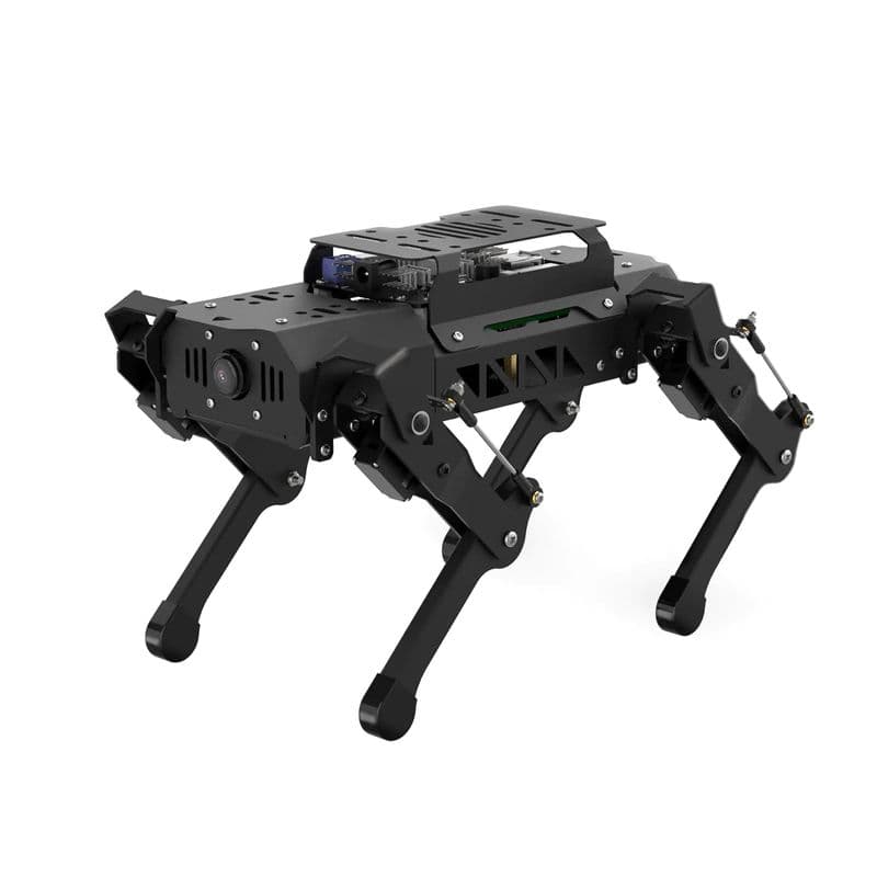 PuppyPi HiWonder Quadruped Robot with AI Vision - ROS Bionic Dog - View 1