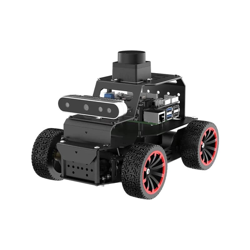 Hiwonder Raspberry Pi 5 Robot Car MentorPi A1 Ackermann Chassis ROS2 - View 1