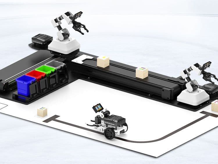 Autonomous AI Sorting Training Platform - View 1
