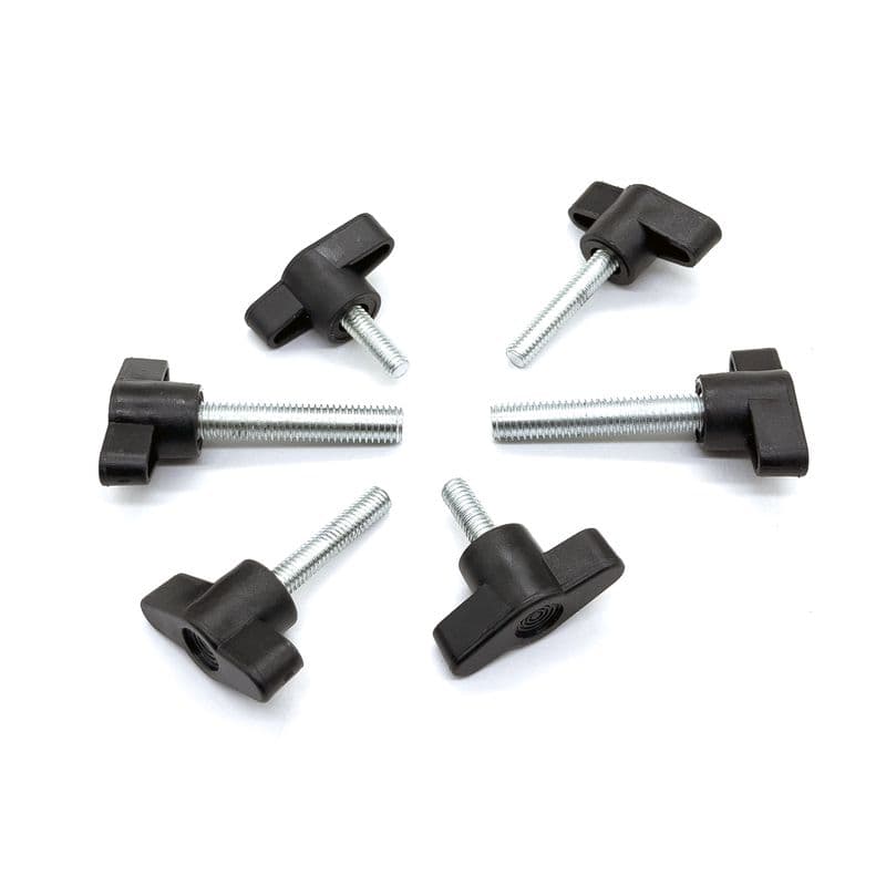 T-type Nylon Handle Thumb Screw (Pack of 5) - View 3