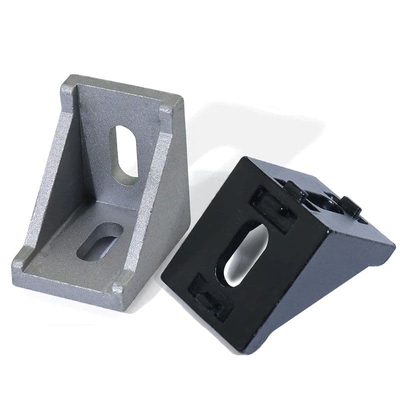 Aluminum Profile Corner Fitting Brackets (2 pc) - View 1