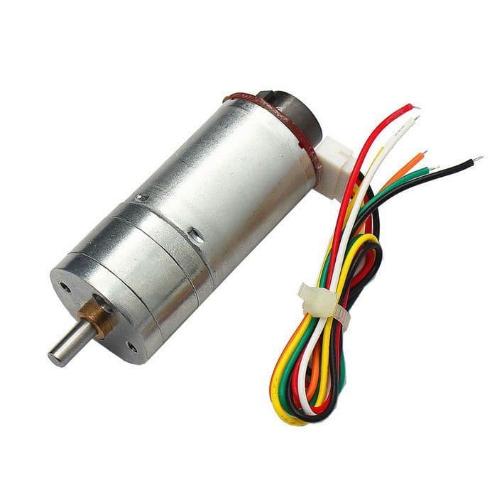 25mm DC Metal Encoder Gearmotors - View 1