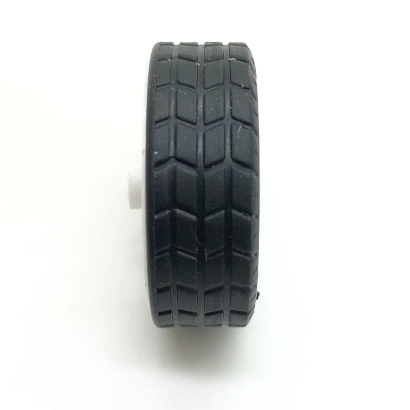 Rubber Car Wheels 30mm (Pack of 2) - View 3