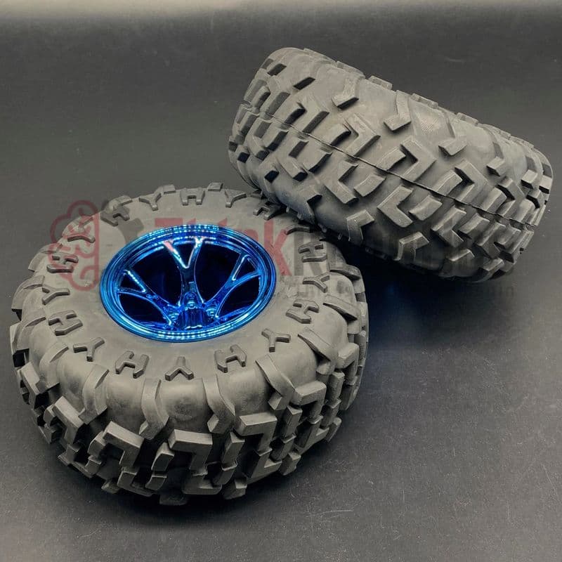 130mm Robot Wheel for ATV and DIY Robotics (1 piece) - View 2