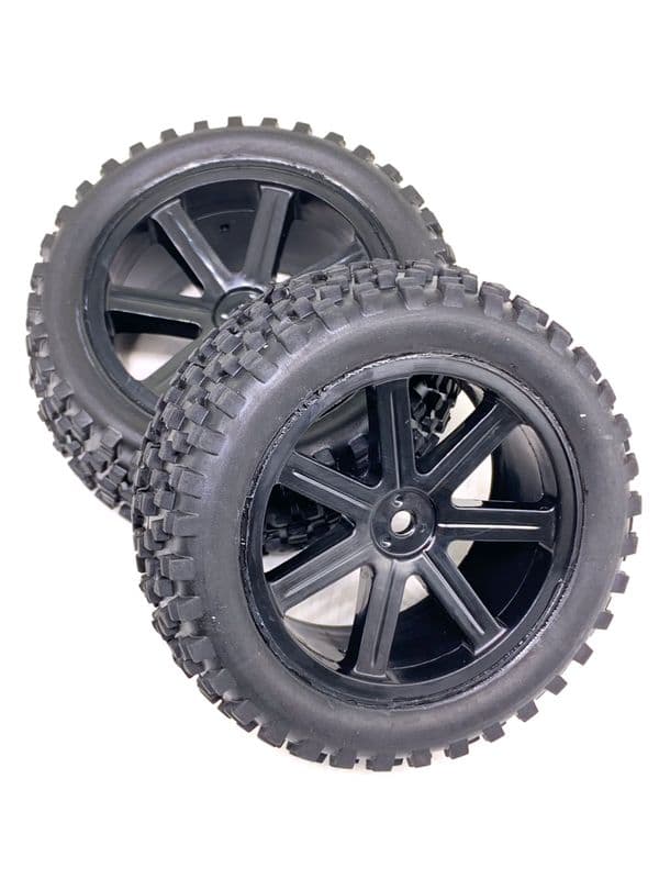 87mm Robot Wheels (Pack of 2) - View 1