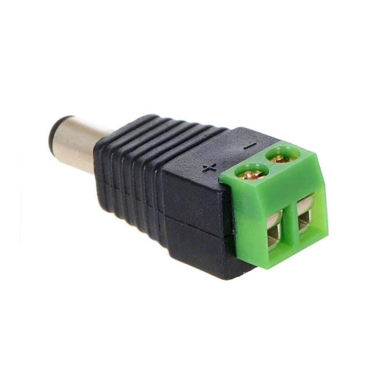 Power Jack to Terminal Connectors - View 2