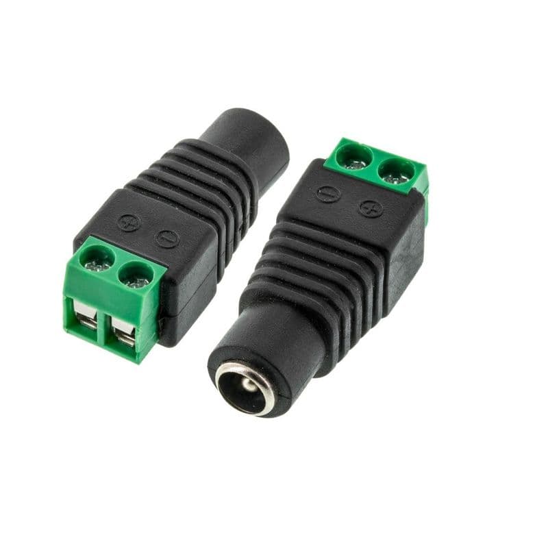 Power Jack to Terminal Connectors - View 3