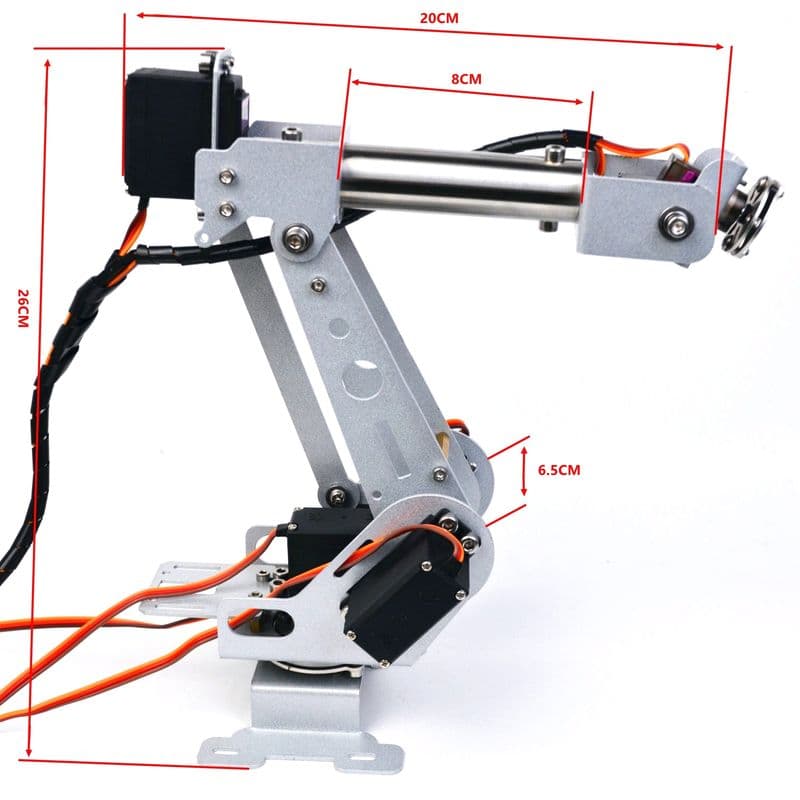 6 DOF Manipulator ABB Industrial Robot Arm Kit - View 3