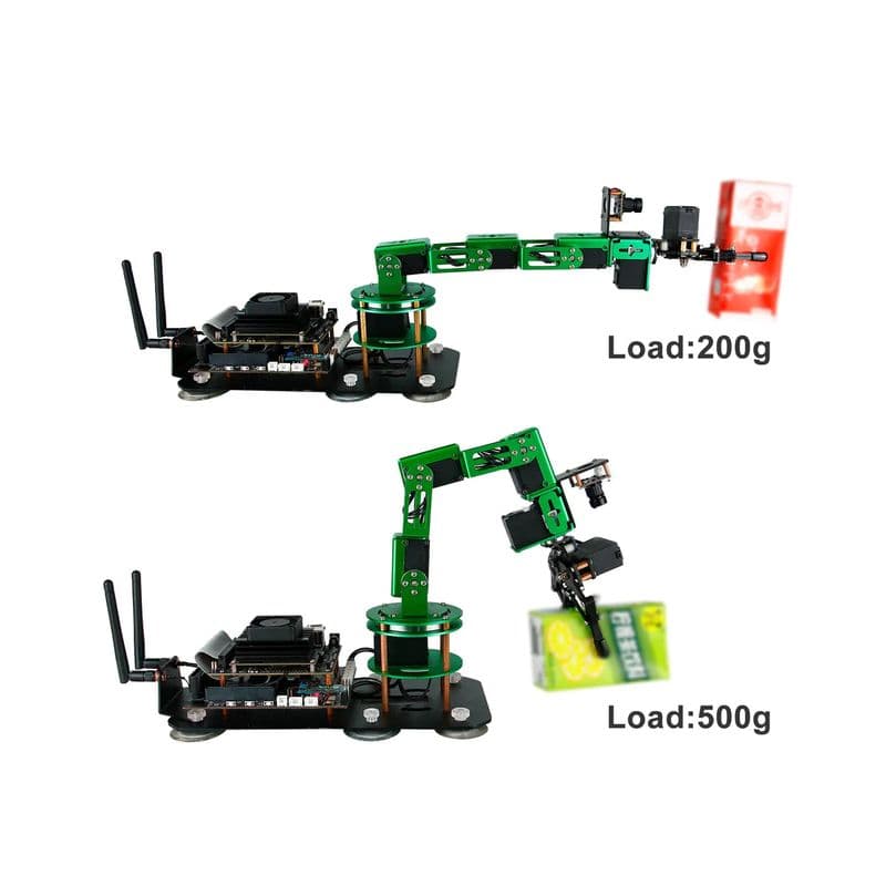 DOFBOT AI Vision Robotic Arm with ROS for Jetson NANO - View 2