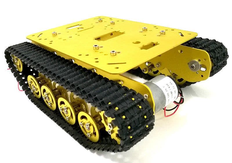 Shock Absorption Metal Robot Tank Chassis - View 1