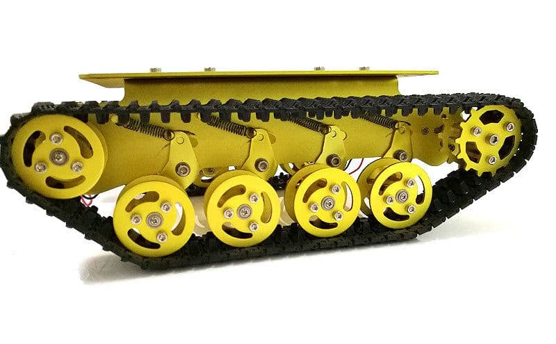 Shock Absorption Metal Robot Tank Chassis - View 2