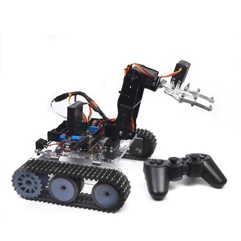 Acrylic Tank Robot with 4 DOF Robot Arm - View 2