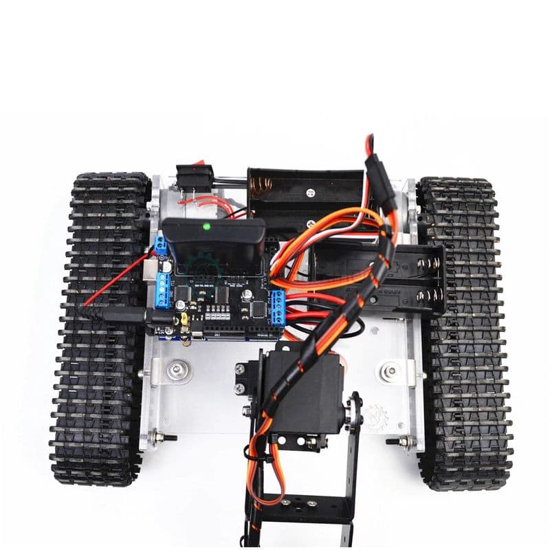 Acrylic Tank Robot with 4 DOF Robot Arm - View 3