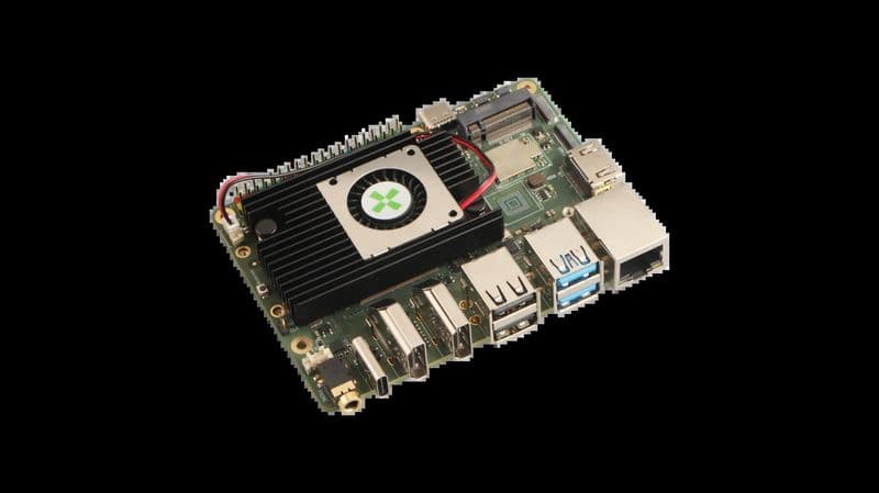 Heatsink 6240B - Specialized for Radxa ROCK 5B / 5B+ - View 3