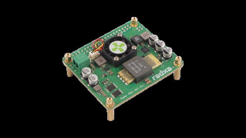 Radxa 25W PoE+ HAT - View 3