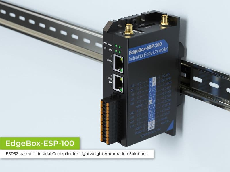 EdgeBox-ESP-100-Industrial Edge Controller - View 1