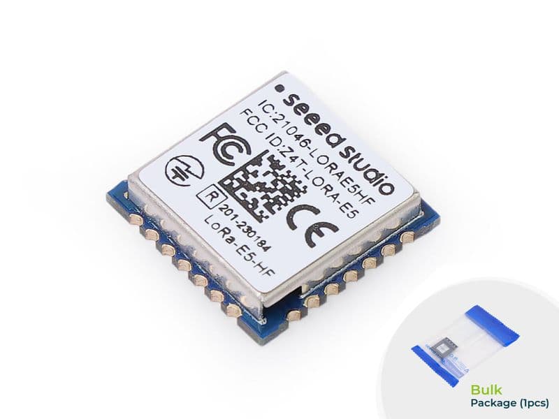 Seeed Studio Wio-E5 Wireless Module (Bulk) - STM32WLE5JC, ARM Cortex-M4 and SX126x embedded - View 1