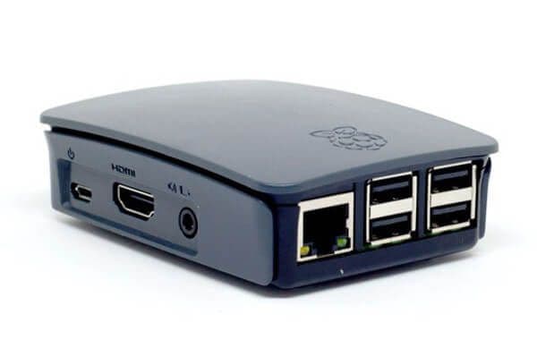 Raspberry Pi 3B+ Case Black - View 1