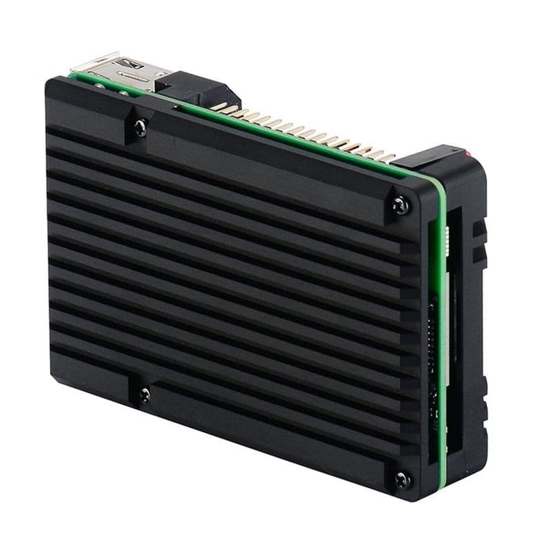 Raspberry Pi 4 dedicated Heat Sink Housing - View 3