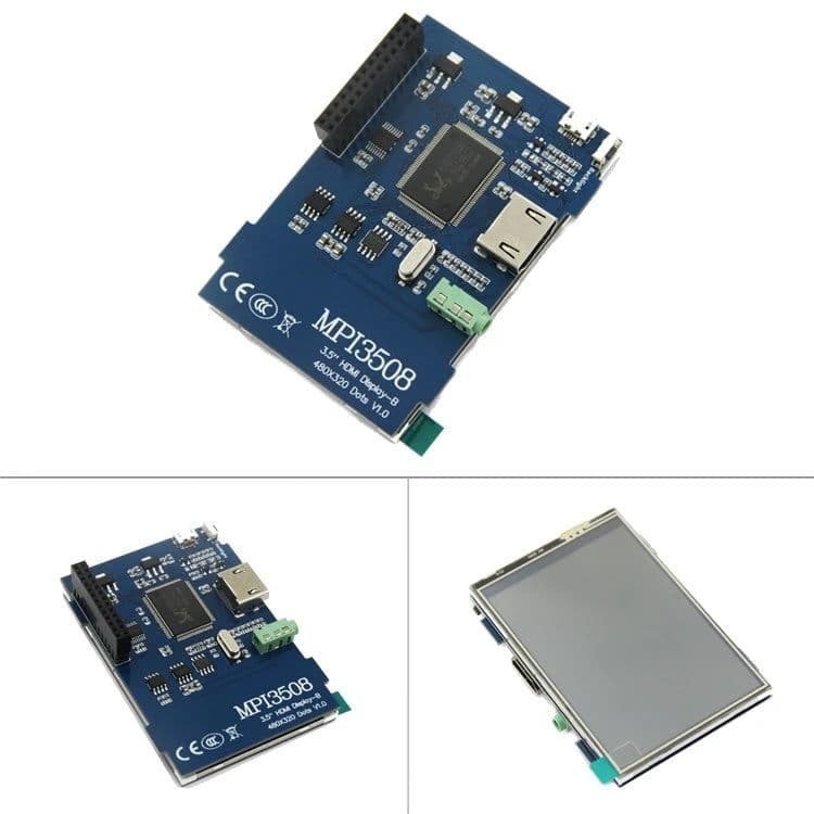MPI3508 3.5 inch HDMI Touch Screen for Raspberry Pi - View 3