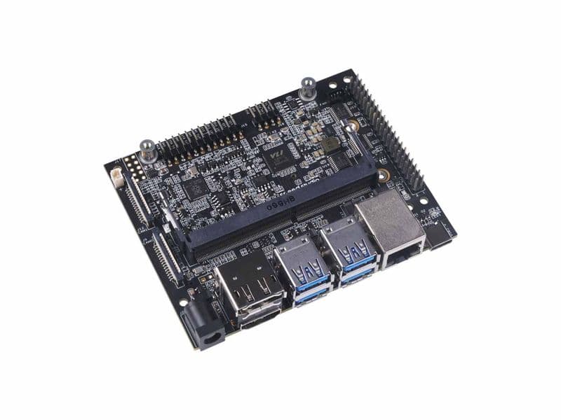 reComputer J202 - carrier Board for Jetson Nano and Xavier NX with 4 USB 3.1, M.2 Key - View 1