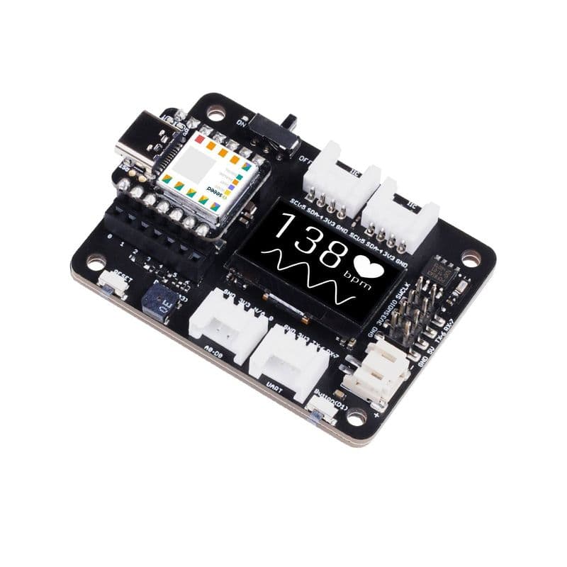 Seeed Studio Expansion Board for XIAO with Grove OLED - IIC, Uart, Analog/Digital - View 1