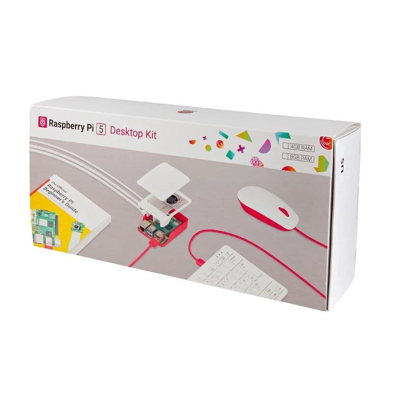 Official Raspberry Pi 5 Desktop Kit with Beginner’s Guide - View 1