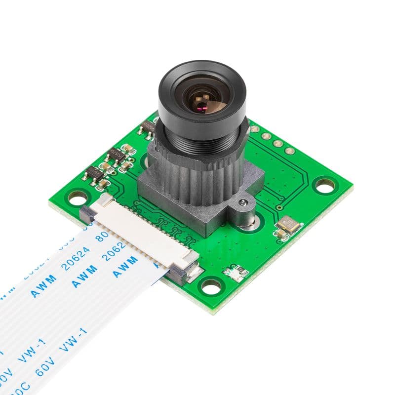 OV5647 Camera Board /w M12x0.5 Mount Lens for Raspberry Pi - View 1