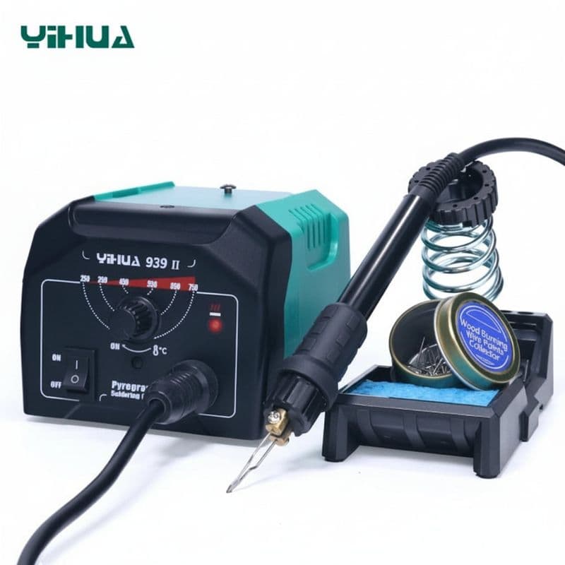 939-II Intelligent Working Indicator Constant temperature Pyrography Soldering Station - View 3
