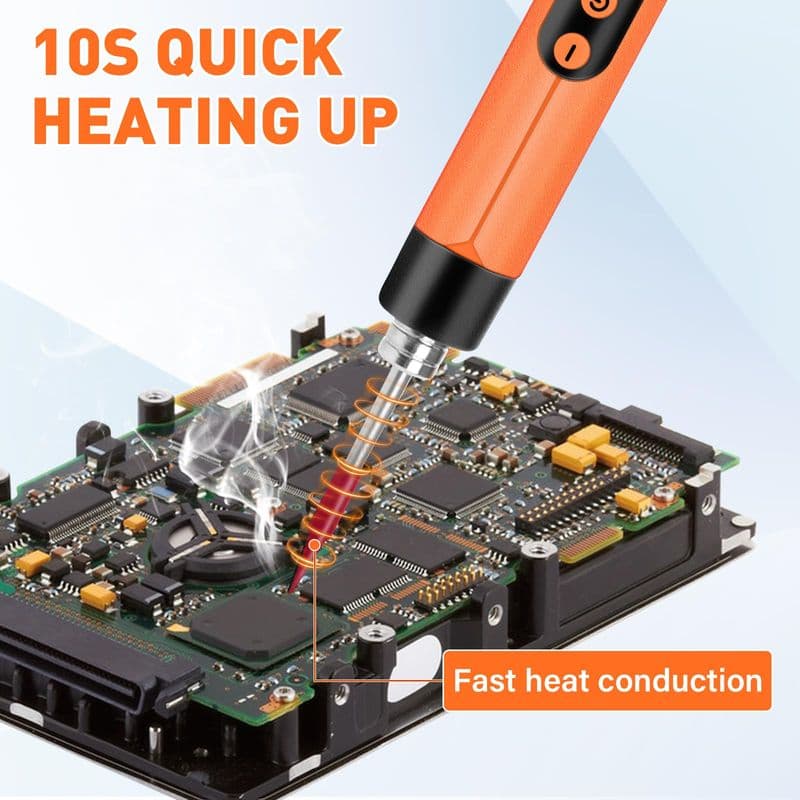 USB Soldering Iron Set Mini Digital Electric Soldering Iron Kit - View 3