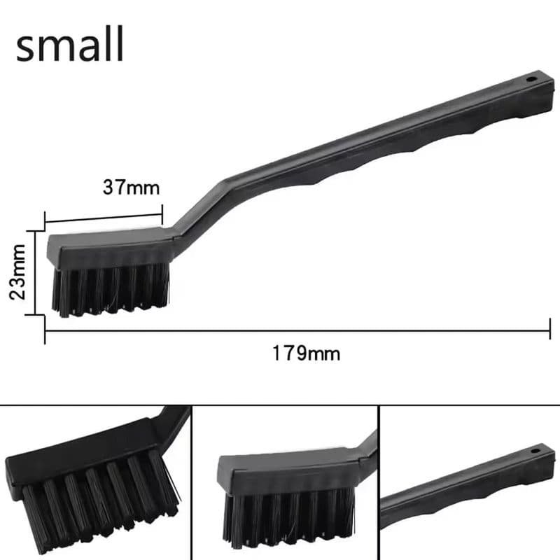 Anti-Static PCB Rework Cleaning Brush Set – Black Non-Slip - View 3