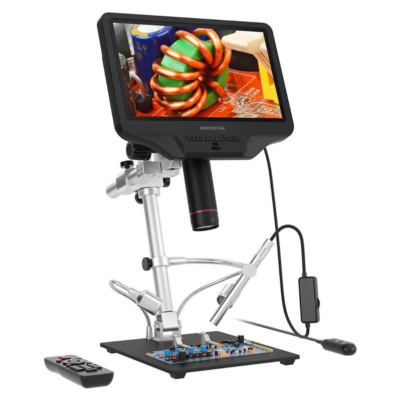 AD409 Pro-ES HDMI Digital Microscope with Endoscope - View 1