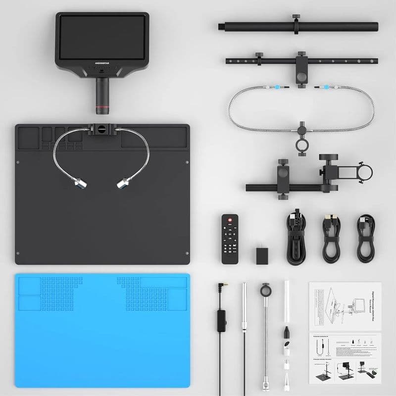 AD409 Max 10inch HDMI Digital Microscope with Endoscope - View 2