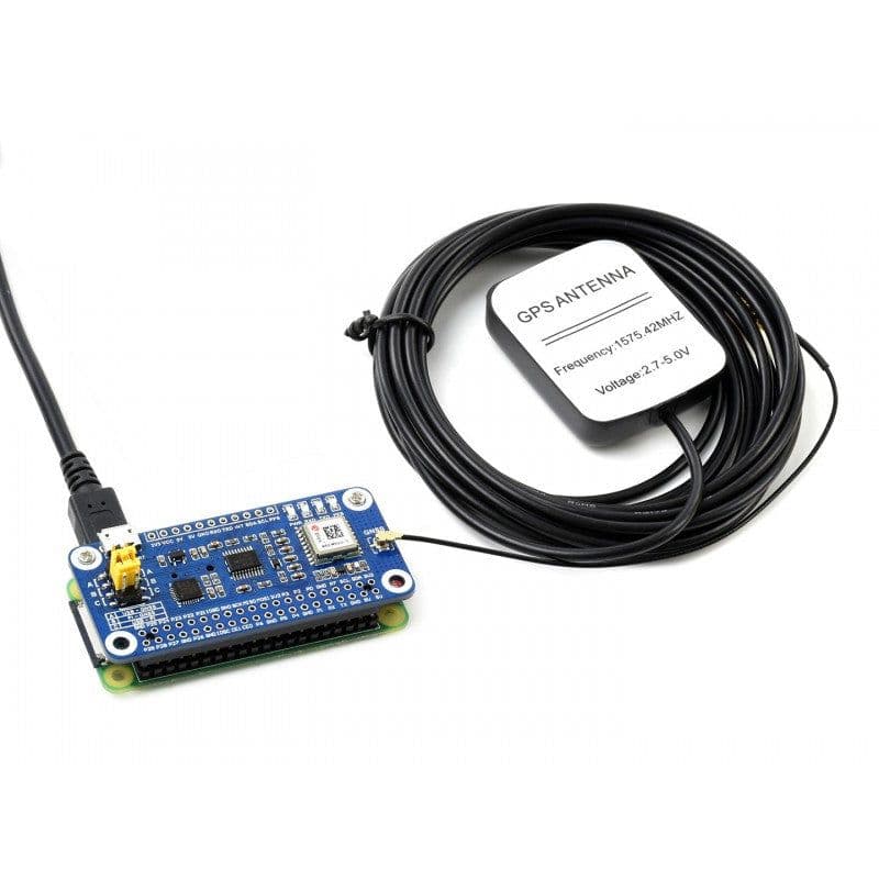 MAX-M8Q GNSS HAT for Raspberry Pi, Multi-constellation Receiver Support, GPS, Beidou, Galileo, GLONASS - View 3