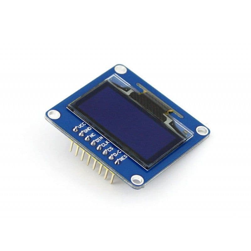 Waveshare 1.3 inch OLED with Vertical Pin header - View 1