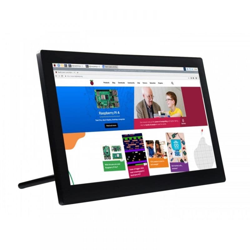 13.3inch Mini-Computer Powered by Raspberry Pi CM4, HD Touch Screen - View 1