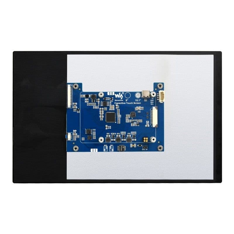 10.1inch Capacitive Touch Display 1280×800 for Raspberry Pi - IPS, DSI Interface - View 2