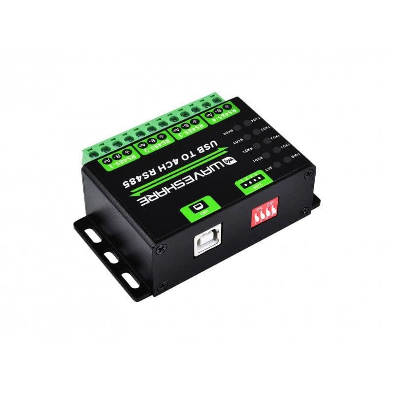 Industrial USB TO 4Ch RS485 Converter, Multi Protection Circuits - View 2