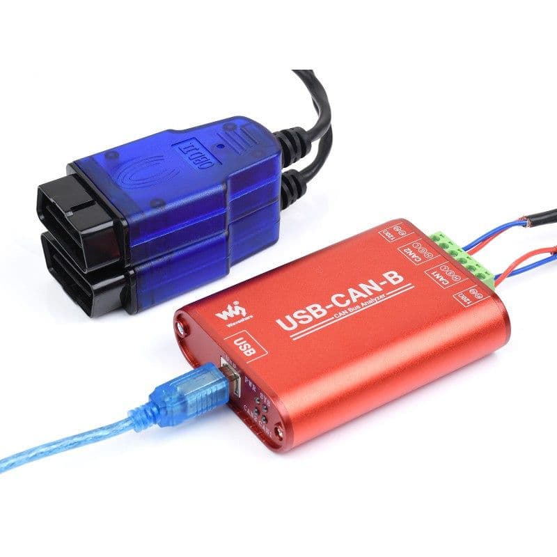 USB to CAN Adapter, Dual-Channel CAN Analyzer - View 2