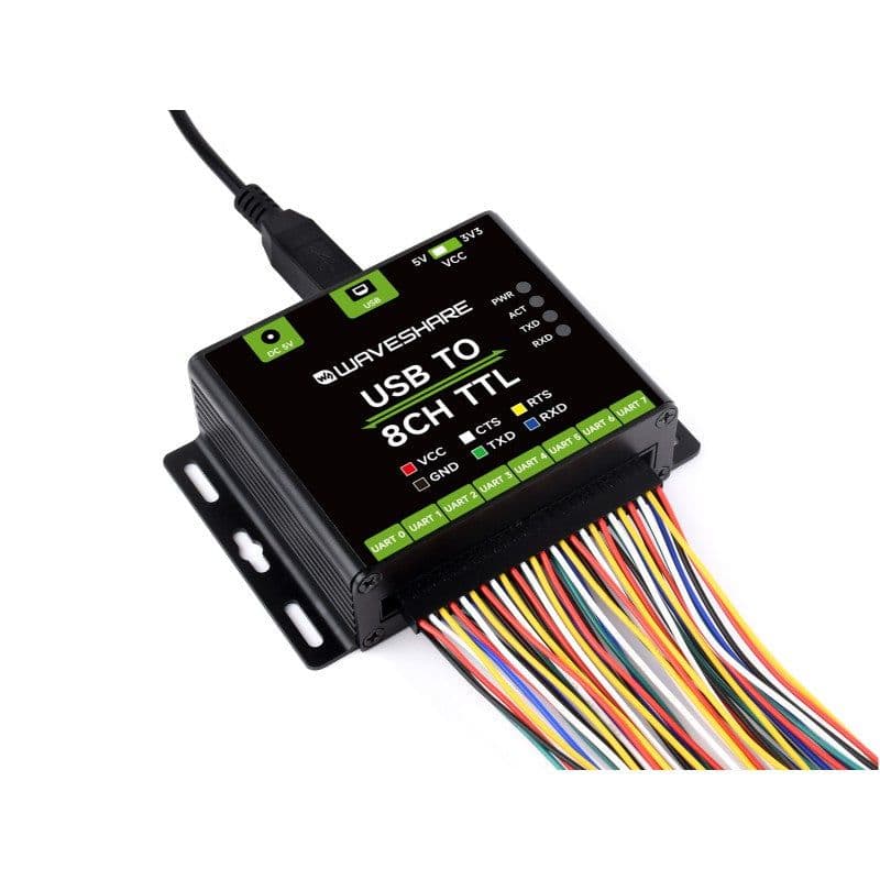 Industrial USB TO 8CH TTL Converter - View 3