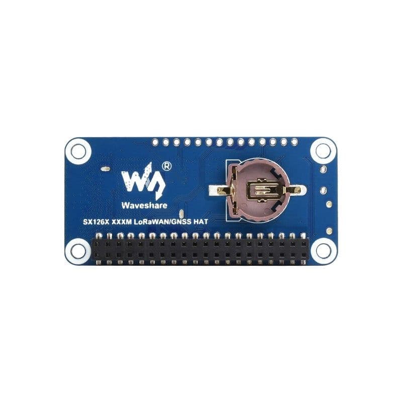 SX1262 LoRaWAN Node Module Expansion Board for Raspberry Pi - 868Mhz & GNSS - View 3