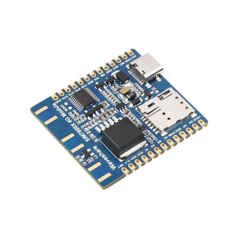 SIM7600G-H 4G Communication Module, Multi-band Support, Compatible with 4G/3G/2G, With GNSS Positioning - View 3