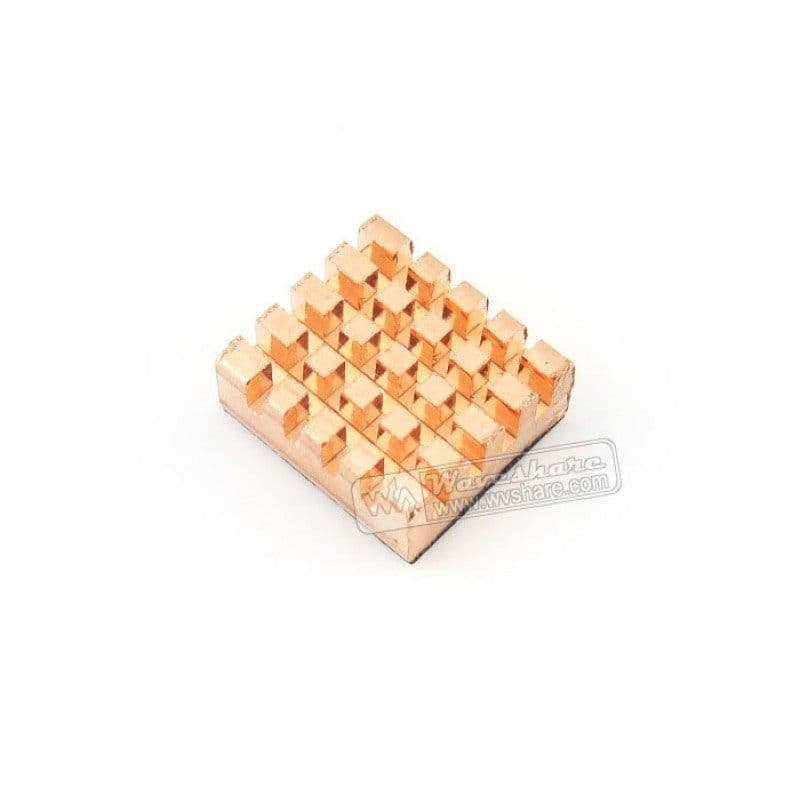 Copper Heat Sink - View 1