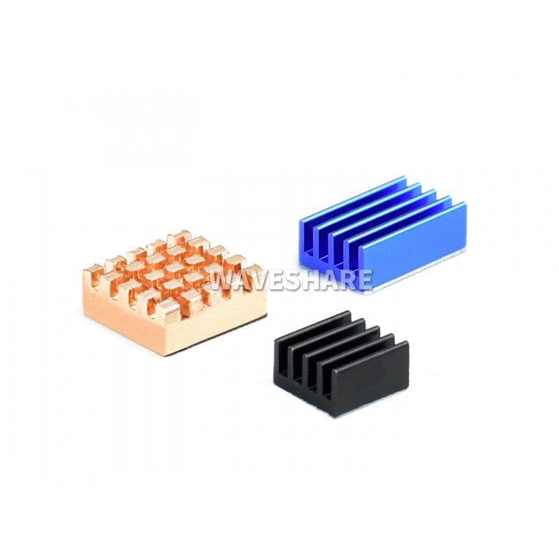 Colorful Heat Sink Set for Raspberry Pi 4B/3B+ - View 1