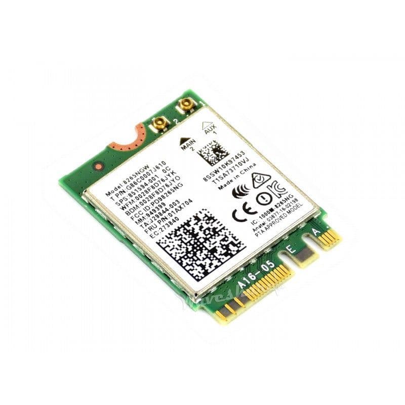 AC8265 Wireless NIC, Dual-Band Wi-Fi 5, Bluetooth 4.2, High Speed and Low Latency - View 1