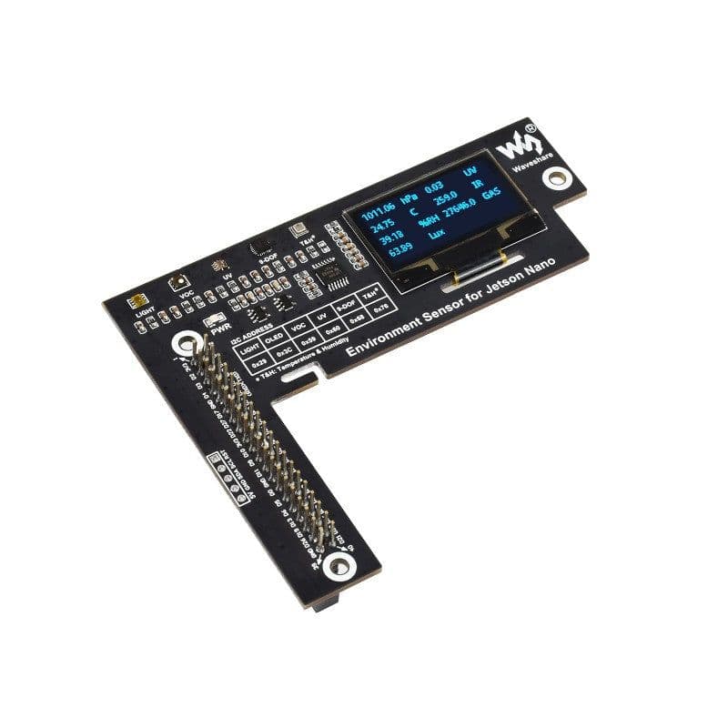 Environment Sensors Module for Jetson Nano - View 1
