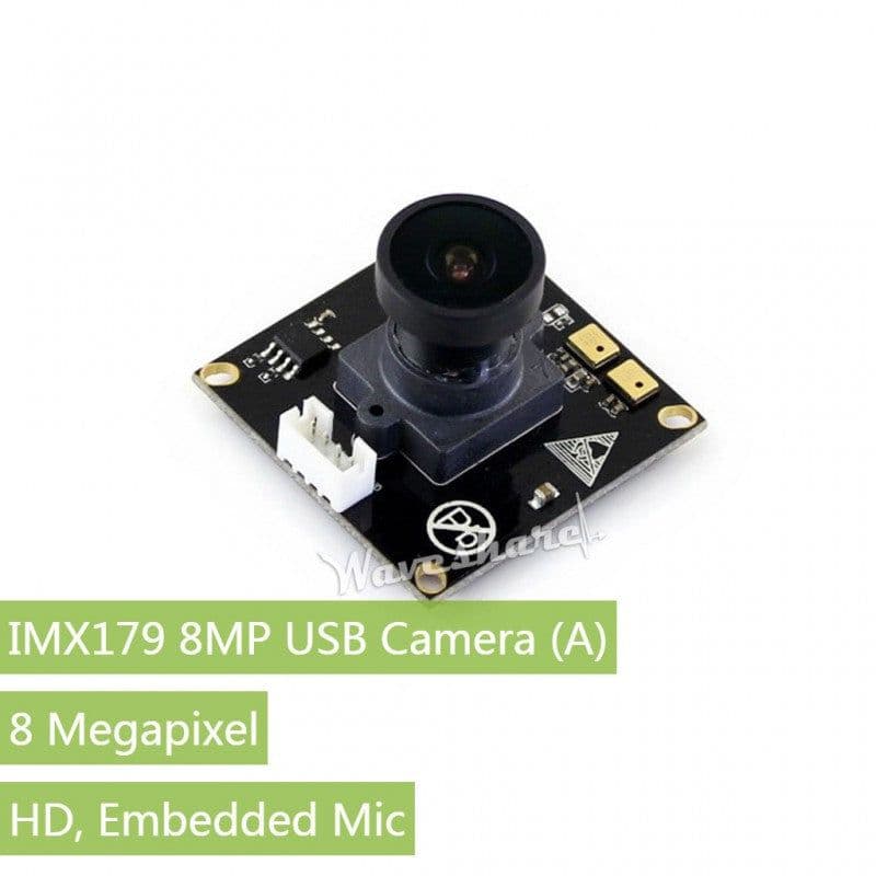 IMX179 8MP USB Camera with Embedded Mic - View 2