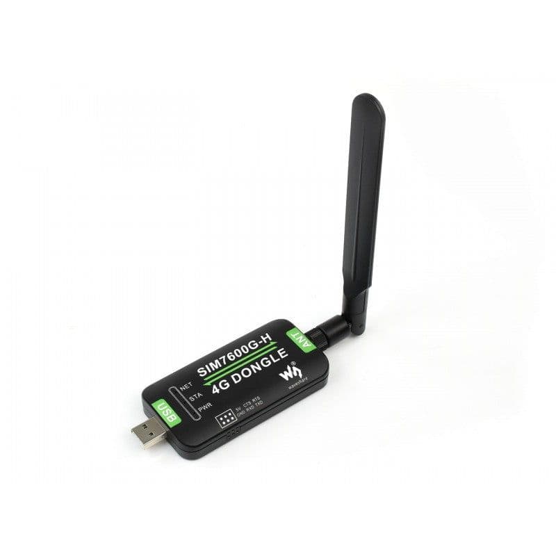 SIM7600G-H 4G DONGLE, GNSS Positioning, Global Band Support - View 1